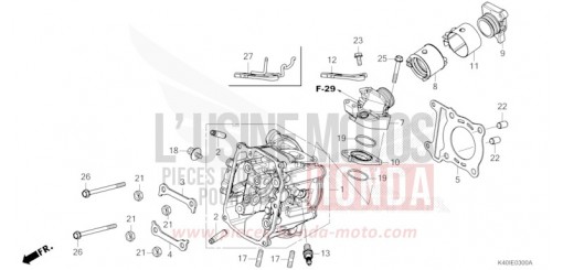 CYLINDER HEAD NSS125ADST de 2026
